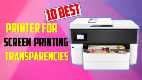 best printer for screen printing transparencies|best screen print transfer printer.